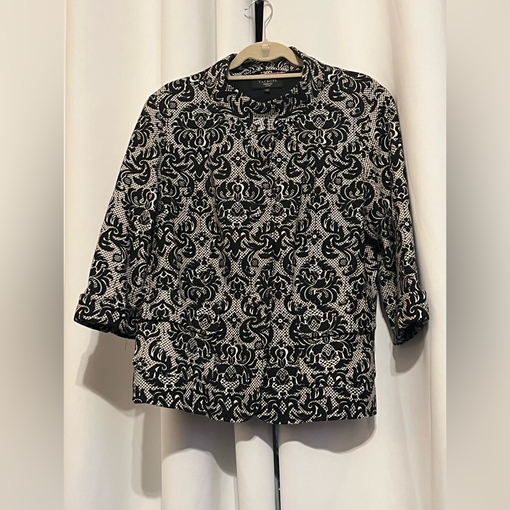Talbots 14 W adorable blazer